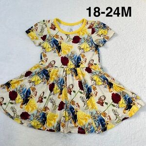 Little snuggles Disney Beauty and the Beast Kids bamboo Dress 18-24M